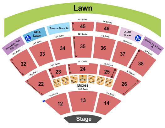 Blossom Music Center Pitbull Seating Chart